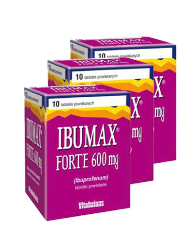 Ibumax Forte 600 mg 3 x 10 tabl. - Apteka internetowa Melissa  