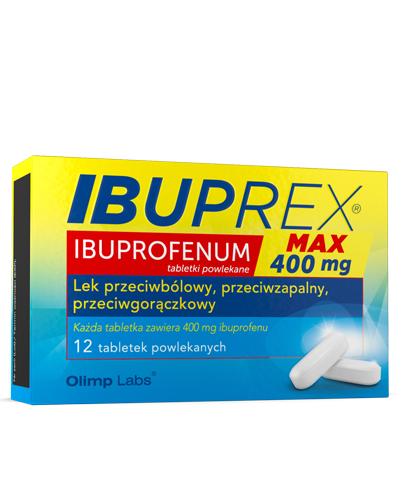 Ibuprex Max 400 mg, 12 tabletek