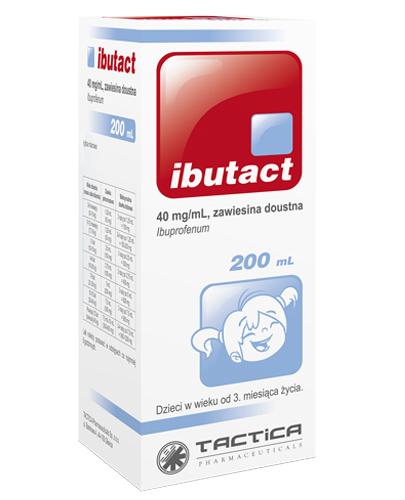  IBUTACT Zawiesina doustna 40 mg/ml, 200 ml, cena, opinie, wskazania - Apteka internetowa Melissa  