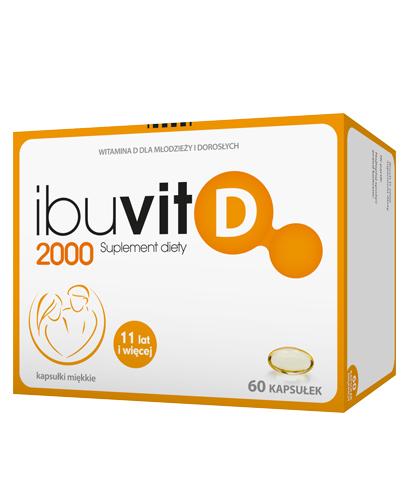 Ibuvit D 2000 60 Kaps Witamina D Dla Młodzieży I Dorosłych