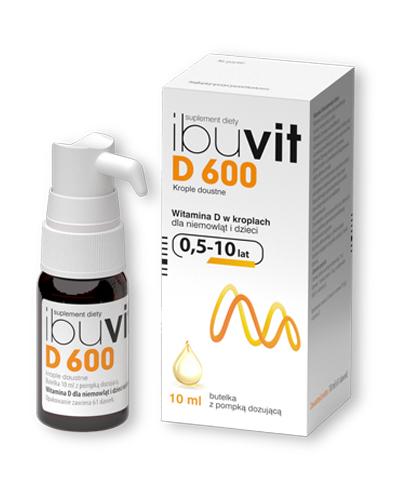 IBUVIT D 600 Krople doustne - 10 ml - Apteka internetowa Melissa
