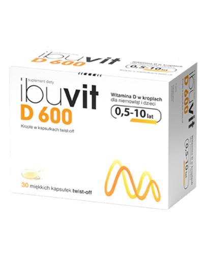IBUVIT D 600 twist-off - 30 kaps. - Apteka internetowa Melissa