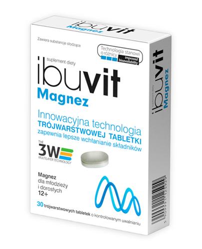 Ibuvit Magnez - 30 tabl. - cena, opinie, dawkowanie - Apteka internetowa Melissa