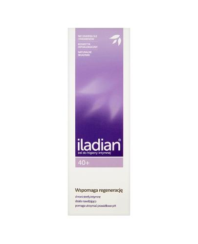 ILADIAN 40+ Żel do higieny intymnej, wspomaga regenerację, 180 ml - Drogeria Melissa