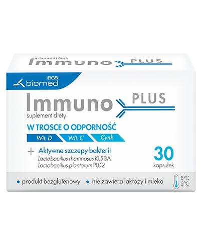  Immuno Plus - 30 kaps. Na odporność - cena, opinie, właściwości  - Apteka internetowa Melissa  