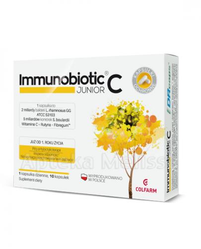  COLFARM Immunobiotic Junior C - 10 kaps. - Apteka internetowa Melissa  