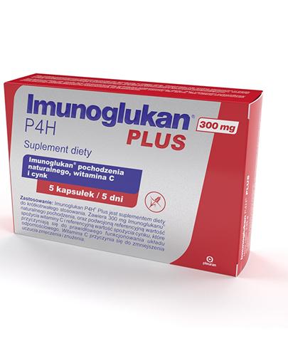  Imunoglukan P4H Plus - 5 kaps. Na odporność - cena, opinie, stosowanie - Apteka internetowa Melissa  