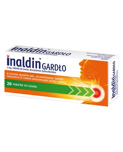Inaldin Gardło, 20 tabl., cena, wskazania, opinie - Apteka internetowa Melissa