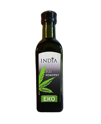 India Ekologiczny Olej z konopi siewnej nierafinowany - 100 ml - cena, opinie, właściwości Data ważności 2021.06.30 - Apteka internetowa Melissa