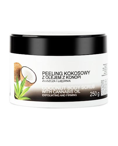 INDIA Peeling kokosowy z olejkiem z konopi - 250 g - cena, opinie, właściwości