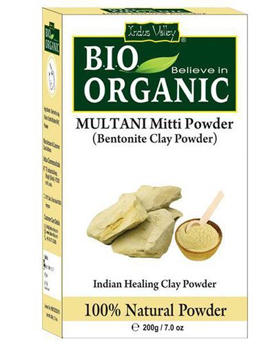  Indus Valley Bio Organic Glinka Multani Mitti - 200 g - cena, opinie, stosowanie - Apteka internetowa Melissa  