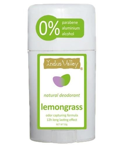  Indus Valley Dezodorant w sztyfcie lemongrasowy - 50 g - cena, opinie, skład - Apteka internetowa Melissa  