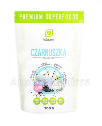 INTENSON Czarnuszka nasiona - 100 g Data ważności: 2018.07.31 - Apteka internetowa Melissa