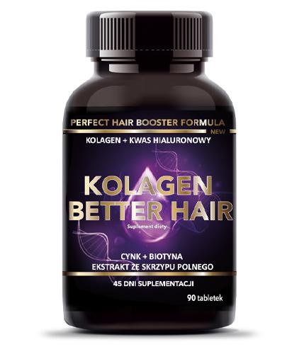  Intenson Kolagen Better Hair, 90 tabl., cena, wskazania, właściwości - Apteka internetowa Melissa  