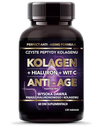  Intenson Kolagen + Hialuron + Wit C 120 tabletek - Apteka internetowa Melissa  