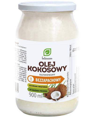 INTENSON Olej kokosowy rafinowany bezzapachowy - 900 ml - Apteka internetowa Melissa