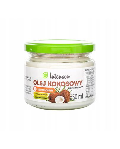 INTENSON Olej kokosowy rafinowany bezzapachowy - 250 ml - Apteka internetowa Melissa
