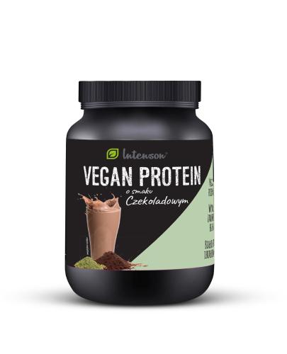  INTENSON Vegan protein o smaku czekoladowym, 600 g - Apteka internetowa Melissa  