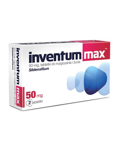  Inventum max 50 mg - 2 tabl. - cena, opinie, stosowanie - Apteka internetowa Melissa  