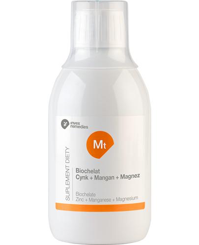 Invex Remedies Biochelat Cynk + Mangan + Magnez - 300 ml - cena, opinie, wskazania - Apteka internetowa Melissa