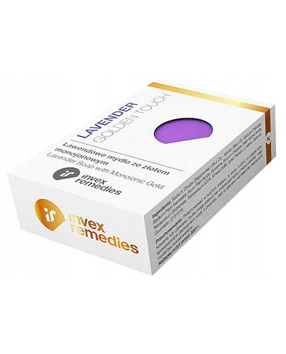 Invex Remedies Lawendowe mydło ze złotem monojonowym - 100 g - cena, opinie, właściwości - Apteka internetowa Melissa