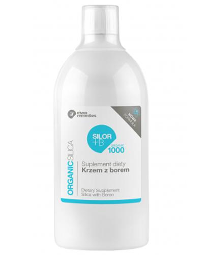 Invex Remedies Organic Silica Silor +B Krzem z borem - 1000 ml - cena, opinie, stosowanie - Drogeria Melissa