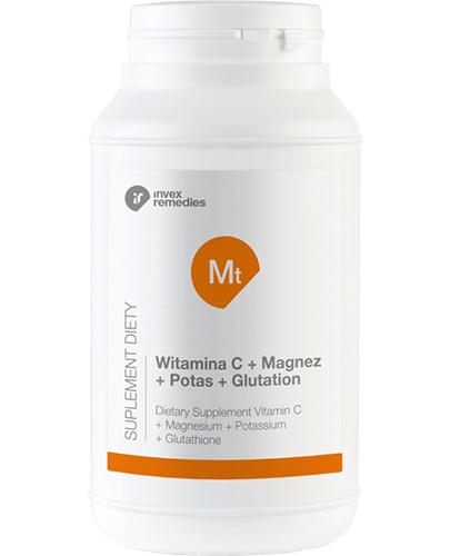  Invex Remedies Witamina C + Magnez + Potas + Glutation - 450 g - cena, opinie, stosowanie - Apteka internetowa Melissa  