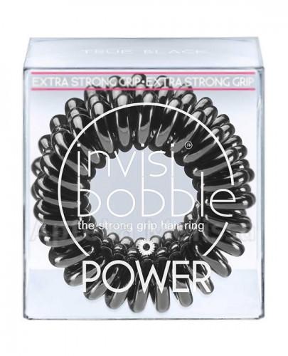 INVISIBOBBLE POWER Czarne gumki do włosów - 3 szt. - Apteka internetowa Melissa