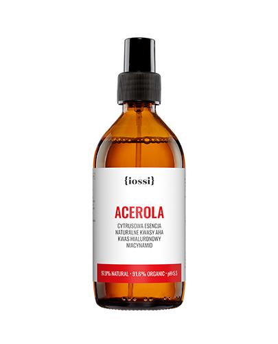 Iossi Acerola - Cytrusowa Esencja z kwasami AHA, kwasem hialuronowym i niacynamidem - 200 ml - cena, opinie, właściwości