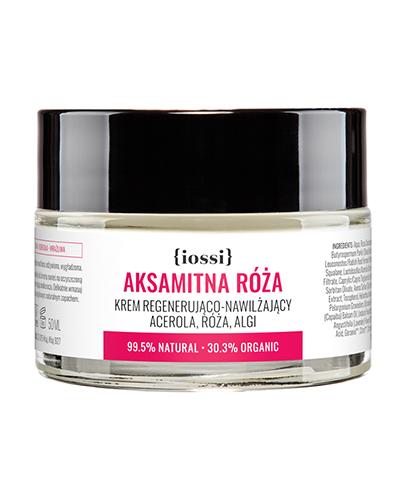  Iossi Aksamitna Róża Krem regenerująco - nawilżający Acerola, róża, algi - 50 ml - cena, opinie, właściwości - Apteka internetowa Melissa  