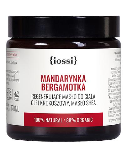 Iossi Mandarynka Bergamotka Regenerujące Masło do ciała, Olej Krokoszowy, Masło Shea - 120 ml Przeciw rozstępom - cena, opinie, wskazania - Apteka internetowa Melissa