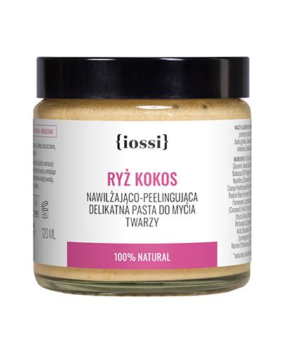  Iossi Ryż Kokos Nawilżająco - pielęgnująca delikatna pasta do mycia twarzy - 120 ml - cena, opinie, właściwości - Apteka internetowa Melissa  