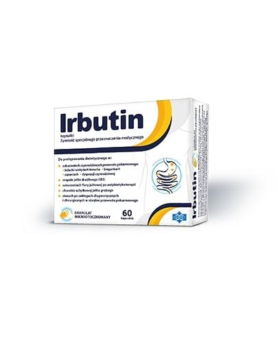 Irbutin - 60 kaps. Na zaburzenia przewodu pokarmowego - cena, opinie, dawkowanie - Apteka internetowa Melissa