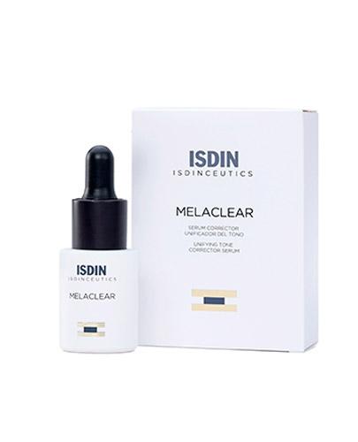  Isdinceutics Melaclear Serum korygujące ujednolicające koloryt skóry z witaminą C i kwasem fitowym - 15 ml - cena, opinie, właściwości  - Apteka internetowa Melissa  