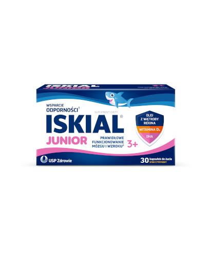 ISKIAL JUNIOR kapsułki do żucia - 30 kaps. - cena, opinie, wskazania - Apteka internetowa Melissa