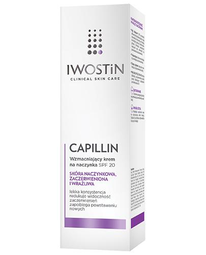 IWOSTIN CAPILLIN Krem na naczynka SPF20 lekka konsystencja - 40 ml - Drogeria Melissa