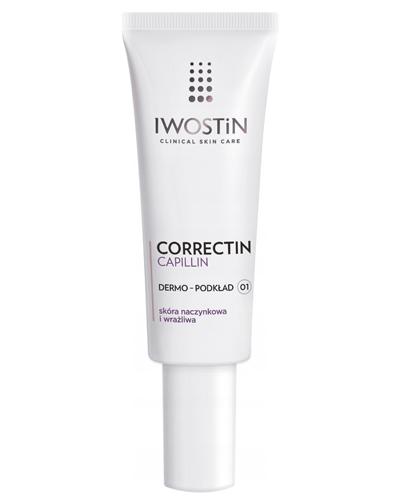 IWOSTIN CORRECTIN CAPILLIN Fluid wzmacniający trwale kryjący odcień 01 - 30ml - Apteka internetowa Melissa