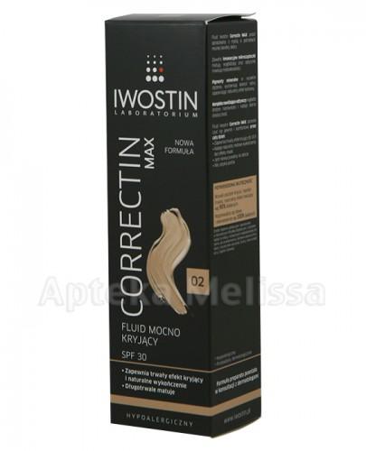 IWOSTIN CORRECTIN MAX Fluid mocno kryjący SPF30 odcień 02 - 30 ml - Apteka internetowa Melissa