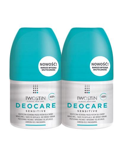 Iwostin Deocare Sensitive antyperspirant w kulce - 2 x 50 ml - cena, opinie, właściwości