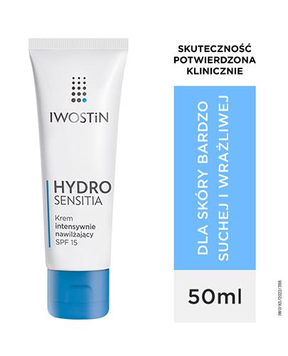 IWOSTIN HYDRO SENSITIA Krem intensywnie nawilżający SPF15 - 50 ml - Drogeria Melissa