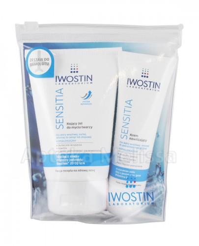 IWOSTIN SENSITIA Żel do mycia hypoalergiczny - 200 ml + Krem nawilżający - 30 ml - Apteka internetowa Melissa