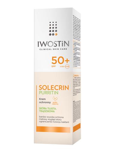 IWOSTIN SOLECRIN PURITIN Krem ochronny SPF 50+ - 50 ml - Apteka internetowa Melissa