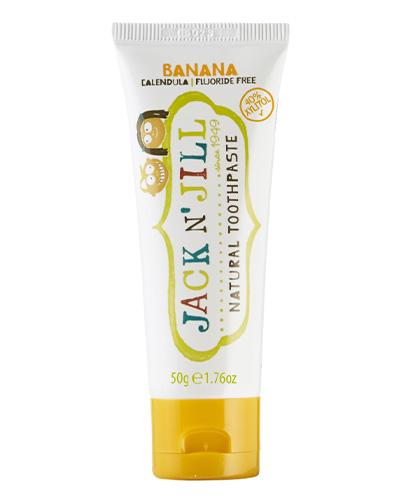 JACK N'JILL Pasta do zębów banan - 50 g - Apteka internetowa Melissa