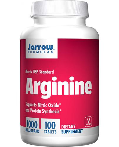  Jarrow Formulas Arginine 1000 mg - 100 tabl. - cena, opinie, właściwości - Apteka internetowa Melissa  