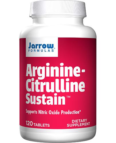  Jarrow Formulas Arginine Citrulline - Sustain - 120 tabl. - cena, opinie, właściwości - Apteka internetowa Melissa  