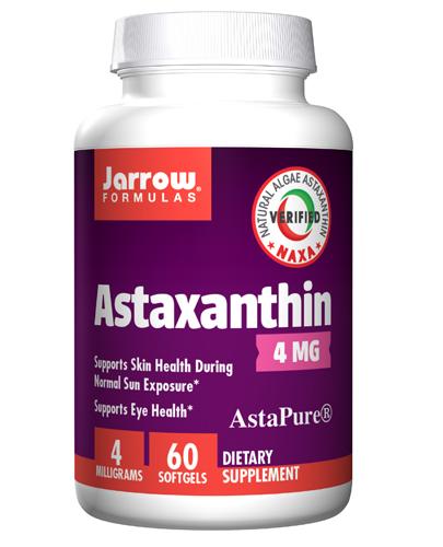  JARROW FORMULAS Astaxanthin 4 mg - 60 kaps. Dla zdrowia skóry, oczu i wyższej odporności. - Apteka internetowa Melissa  
