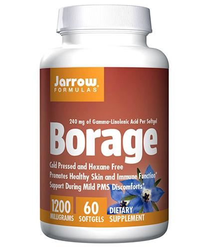  Jarrow Formulas Borage GLA 240 mg - 60 kaps. - cena, opinie, właściwości  - Apteka internetowa Melissa  