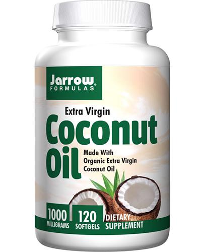 Jarrow Formulas Extra Virgin Coconut Oil 1000 mg - 120 kaps.- cena, opinie, wskazania - Apteka internetowa Melissa  