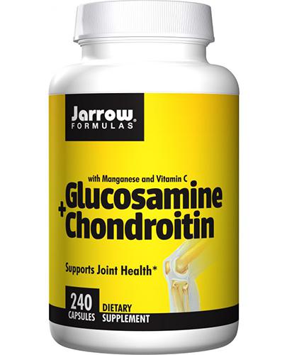  Jarrow Formulas Glucosamine + Chondroitin - 240 kaps. - cena, opinie, właściwości - Apteka internetowa Melissa  