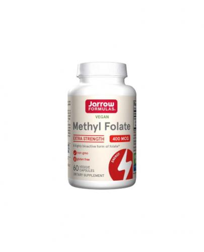 JARROW FORMULAS Methyl folate 400 mcg, kapsułki, 60 sztuk